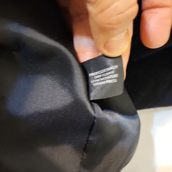 AK Anne Klein black wool peacoat- size small - Picture 10 of 13